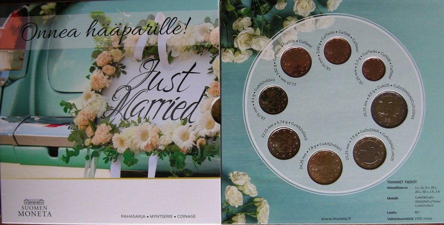 (afbeelding voor) Finland BU set 2021 Huwelijk